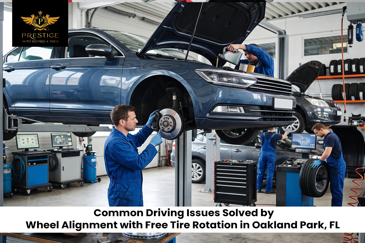 Issues Solved by Wheel Alignment with Free Tire Rotation Services