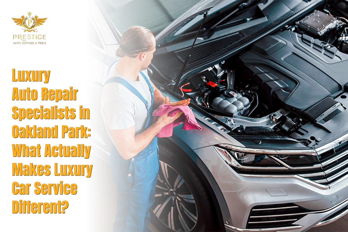 luxury auto repair specialists in Oakland Park